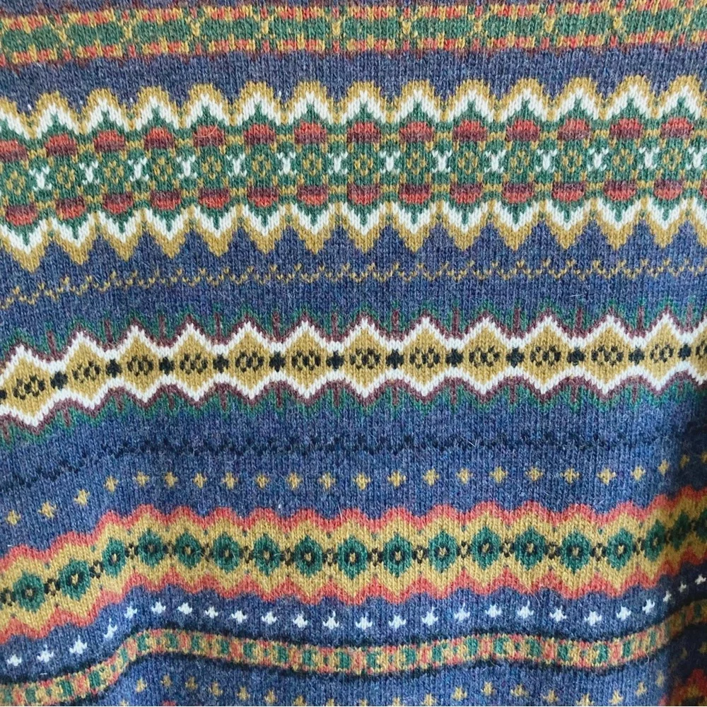 Barbour Fair Isle Wool Sweater - Picture 4 of 10